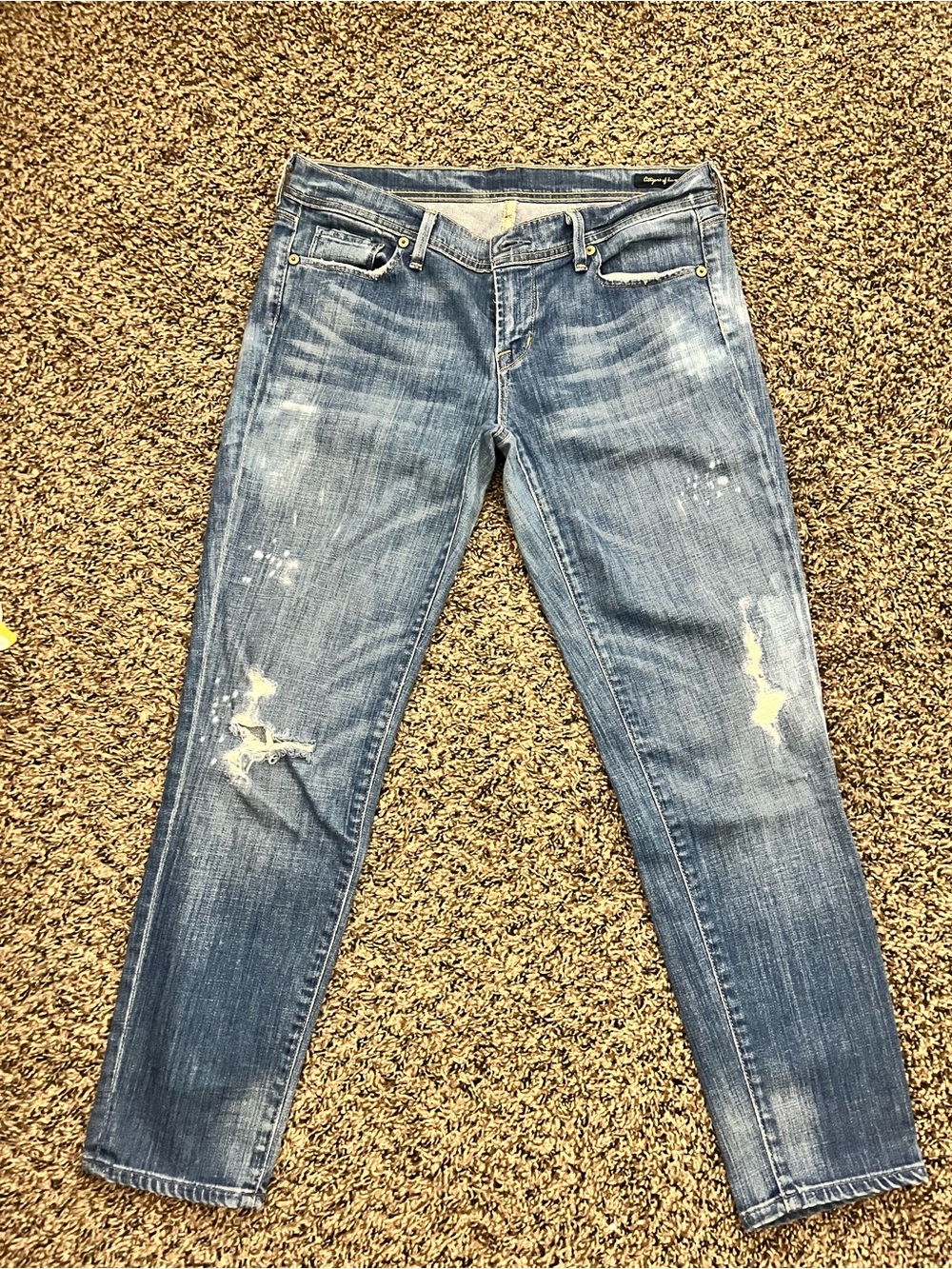 Citizens of Humanity by Jerome Dahan Distressed Light Blue Skinny Jeans
Women’s